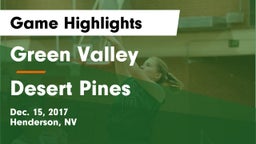 Green Valley  vs Desert Pines  Game Highlights - Dec. 15, 2017