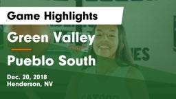 Green Valley  vs Pueblo South  Game Highlights - Dec. 20, 2018