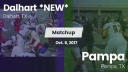 Matchup: Dalhart  vs. Pampa  2017