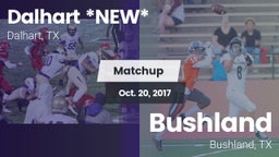 Matchup: Dalhart  vs. Bushland  2017