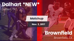Matchup: Dalhart  vs. Brownfield  2017