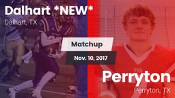 Matchup: Dalhart  vs. Perryton  2017