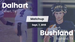 Matchup: Dalhart  vs. Bushland  2018