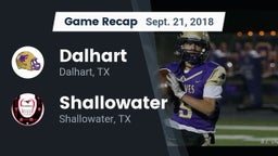 Recap: Dalhart  vs. Shallowater  2018