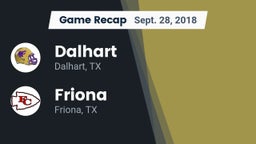 Recap: Dalhart  vs. Friona  2018