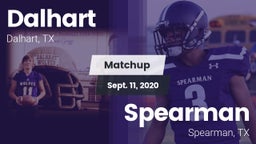 Matchup: Dalhart  vs. Spearman  2020