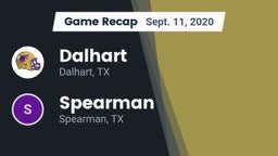 Recap: Dalhart  vs. Spearman  2020