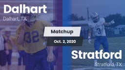 Matchup: Dalhart  vs. Stratford  2020