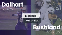 Matchup: Dalhart  vs. Bushland  2020