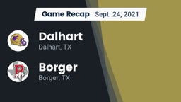 Recap: Dalhart  vs. Borger  2021