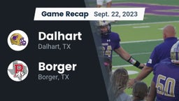Recap: Dalhart  vs. Borger  2023