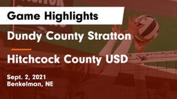 Dundy County Stratton  vs Hitchcock County USD  Game Highlights - Sept. 2, 2021