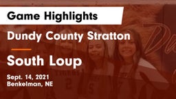 Dundy County Stratton  vs South Loup  Game Highlights - Sept. 14, 2021