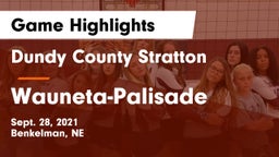 Dundy County Stratton  vs Wauneta-Palisade  Game Highlights - Sept. 28, 2021