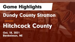 Dundy County Stratton  vs Hitchcock County Game Highlights - Oct. 18, 2021