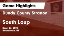 Dundy County Stratton  vs South Loup  Game Highlights - Sept. 23, 2023