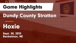 Dundy County Stratton  vs Hoxie  Game Highlights - Sept. 30, 2023