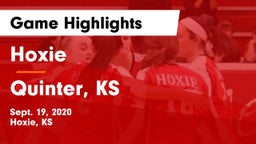 Hoxie  vs Quinter, KS Game Highlights - Sept. 19, 2020