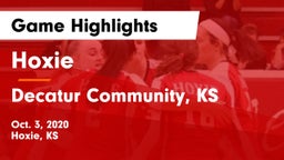 Hoxie  vs Decatur Community, KS Game Highlights - Oct. 3, 2020