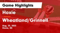 Hoxie  vs Wheatland/Grinnell Game Highlights - Aug. 25, 2023