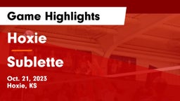 Hoxie  vs Sublette  Game Highlights - Oct. 21, 2023