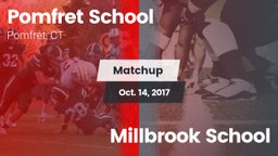 Matchup: Pomfret School vs. Millbrook School 2017