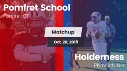 Matchup: Pomfret School vs. Holderness  2018