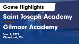 Saint Joseph Academy vs Gilmour Academy  Game Highlights - Jan. 9, 2021