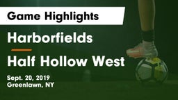 Harborfields  vs Half Hollow West  Game Highlights - Sept. 20, 2019