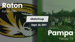 Matchup: Raton  vs. Pampa  2017