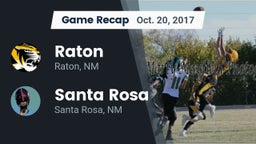 Recap: Raton  vs. Santa Rosa  2017