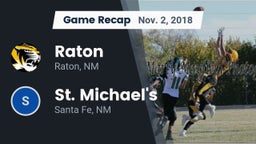 Recap: Raton  vs. St. Michael's  2018