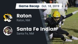 Recap: Raton  vs. Santa Fe Indian  2019