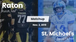 Matchup: Raton  vs. St. Michael's  2019