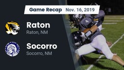 Recap: Raton  vs. Socorro  2019