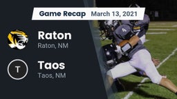 Recap: Raton  vs. Taos  2021