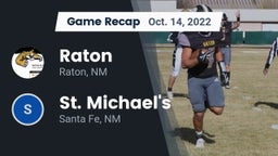 Recap: Raton  vs. St. Michael's  2022