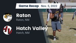 Recap: Raton  vs. Hatch Valley  2022