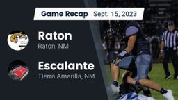 Recap: Raton  vs. Escalante  2023