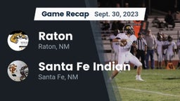 Recap: Raton  vs. Santa Fe Indian  2023