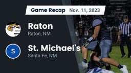 Recap: Raton  vs. St. Michael's  2023