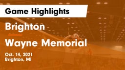 Brighton  vs Wayne Memorial  Game Highlights - Oct. 14, 2021