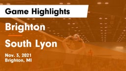 Brighton  vs South Lyon  Game Highlights - Nov. 3, 2021