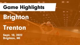 Brighton  vs Trenton  Game Highlights - Sept. 10, 2022