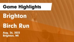 Brighton  vs Birch Run  Game Highlights - Aug. 26, 2023