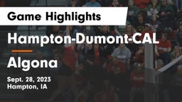 Hampton-Dumont-CAL vs Algona  Game Highlights - Sept. 28, 2023