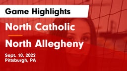 North Catholic  vs North Allegheny  Game Highlights - Sept. 10, 2022