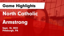 North Catholic  vs Armstrong  Game Highlights - Sept. 10, 2022