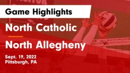 North Catholic  vs North Allegheny Game Highlights - Sept. 19, 2022