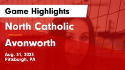 North Catholic  vs Avonworth  Game Highlights - Aug. 31, 2023